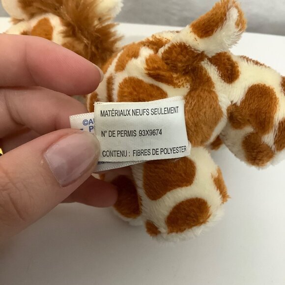 Precious Moments Plush Raffie Giraffe Stuffed Animal Toy Aurora World 2017 6" - Picture 7 of 8
